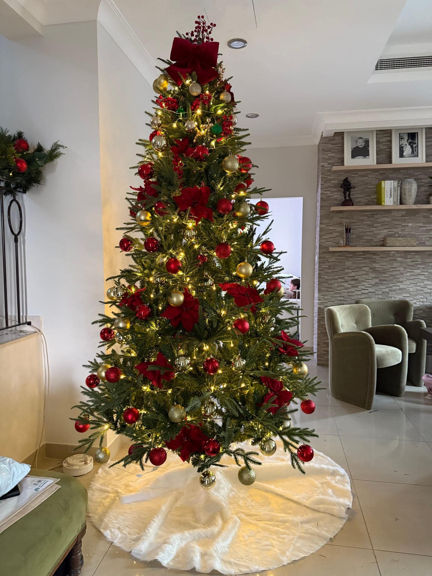Christmas decoration installation in Dubai by Festive Occasions — decorated home